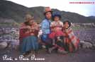 Per�, famiglia indigena a Puca Pucara-Cuzco